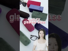 SF μάρκα Velvet 5 χρώματα μεταλλικό σιδερένιο κουτί Πουλόβαρο κόκκινο πράσινο μπλε μαύρο οπτικά γυαλιά κουτί